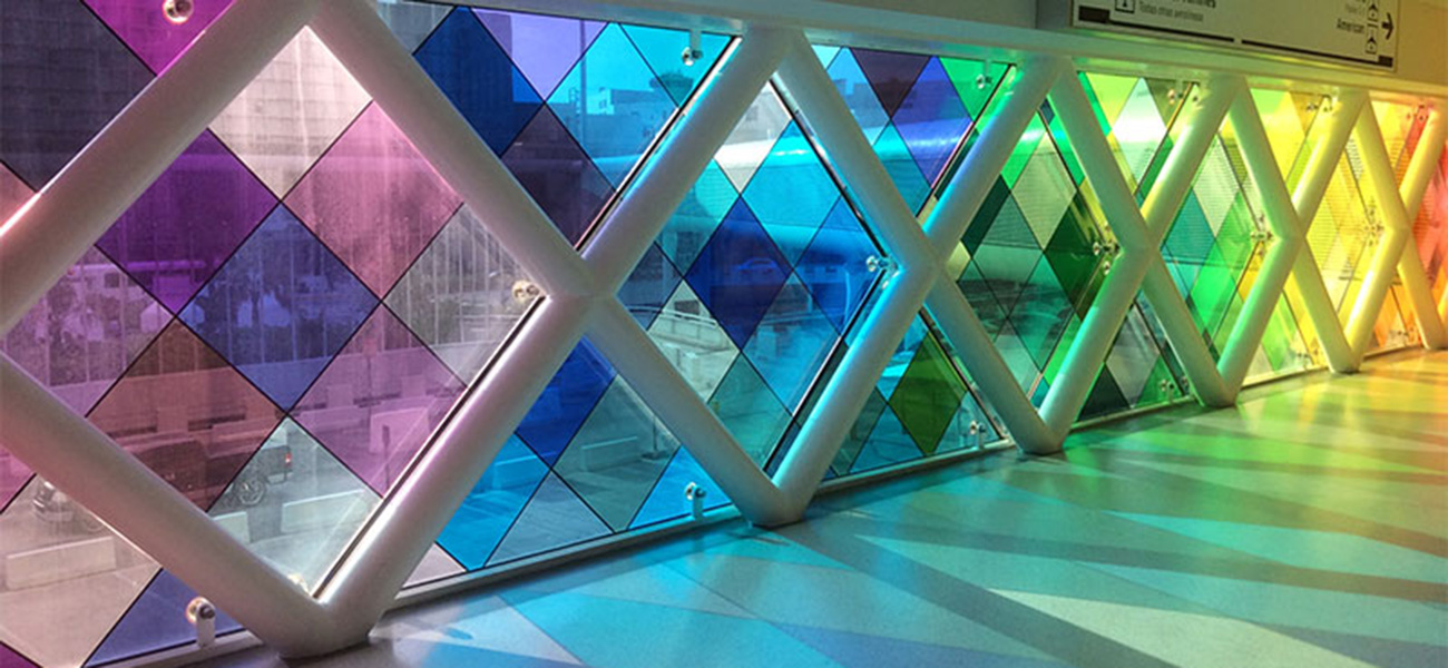 Raamfolie mozaiek inspiratie